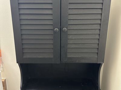 Over the toilet storage