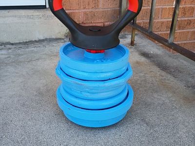 35.5 Lb Adjustable Kettlebell