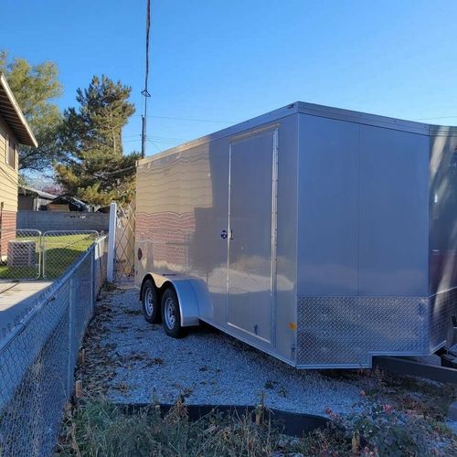 2021 16’ American Hauler Enclosed Trailer