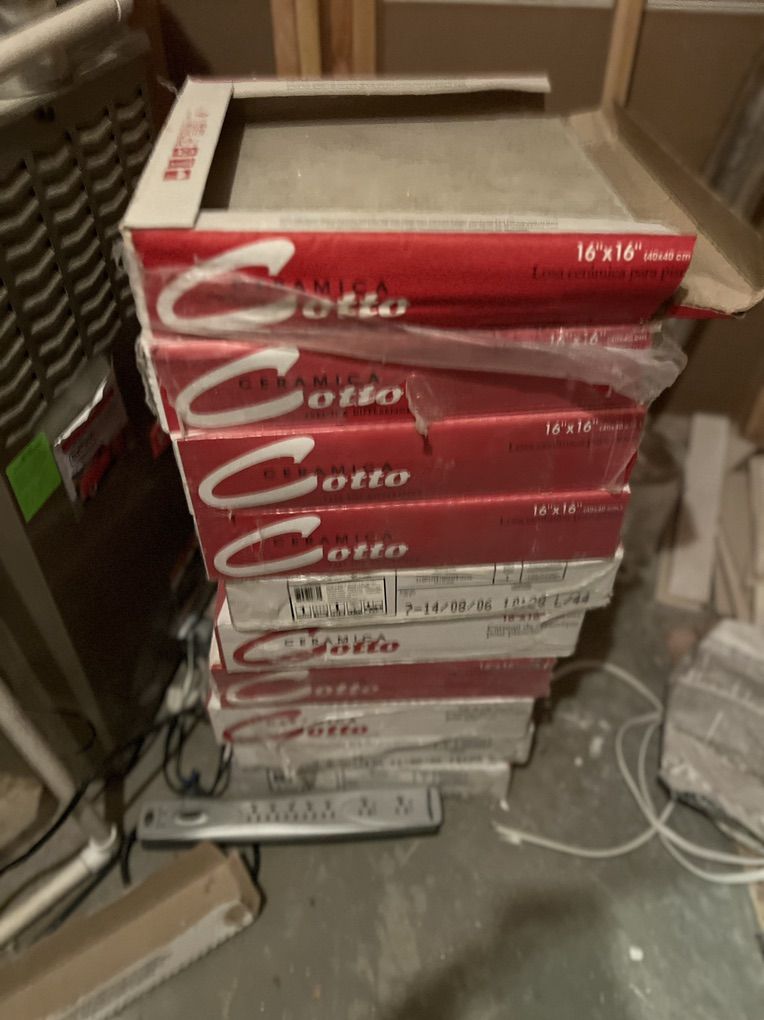 10 Boxes Ceramic Tile