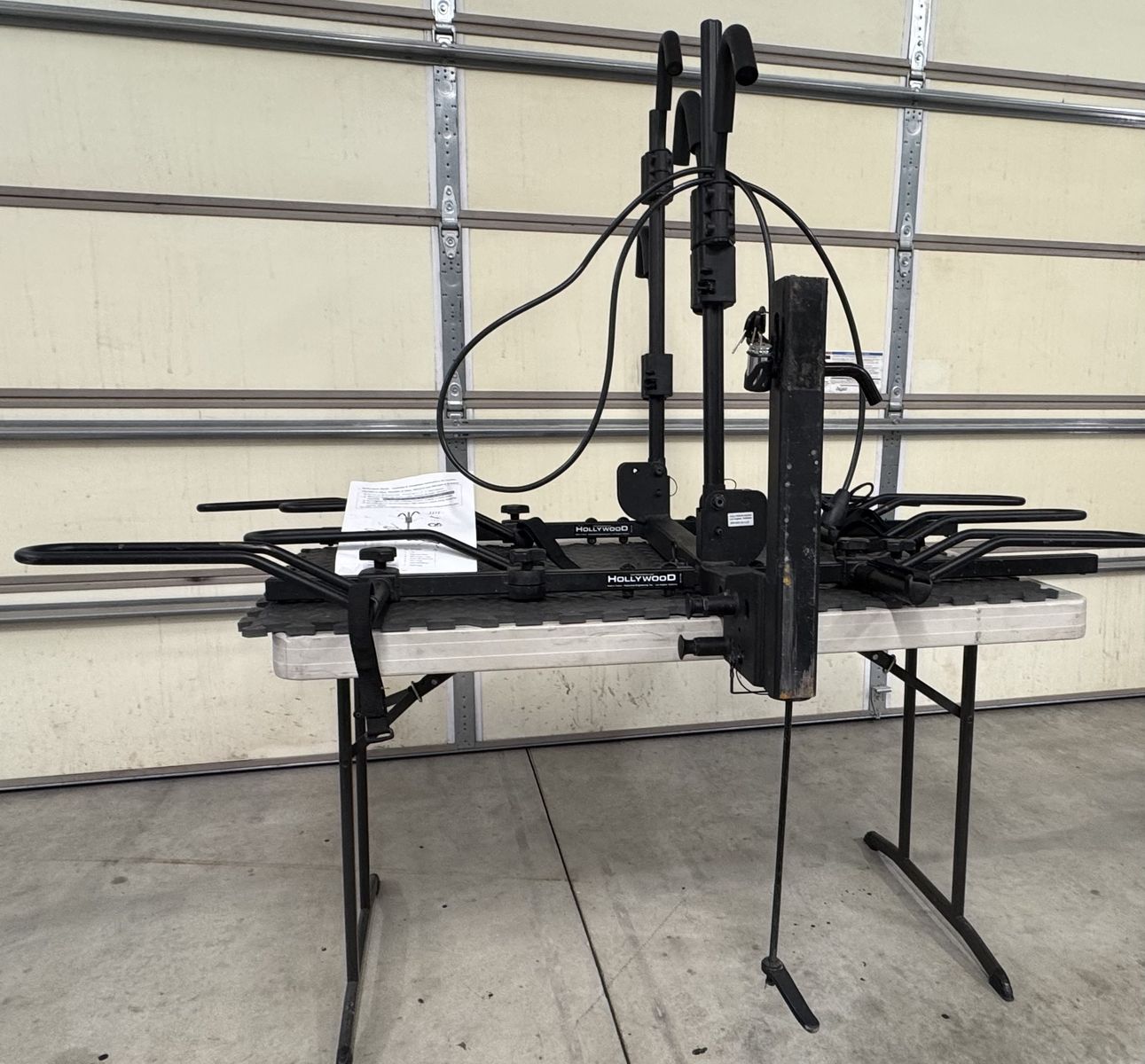 Bike Rack Holds 4 Bicycles 