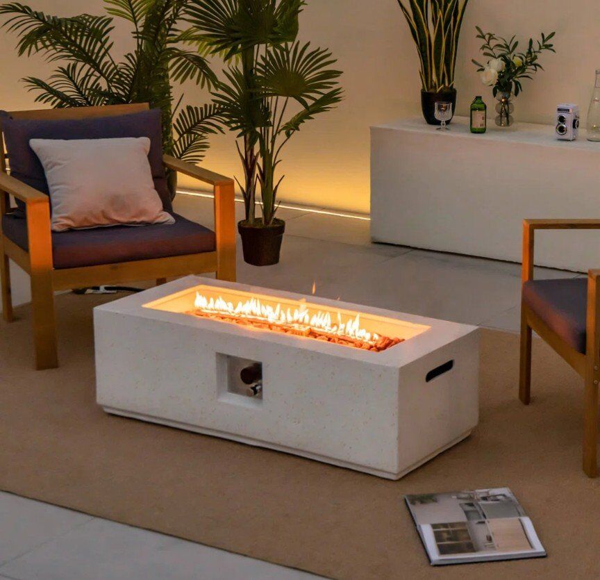 Propane Outdoor Fire Pit Table