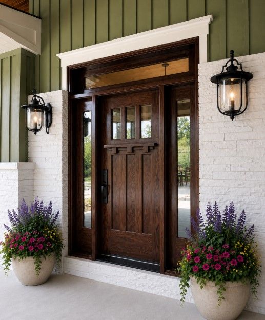 Wood Entry Doors-Made In The USA!