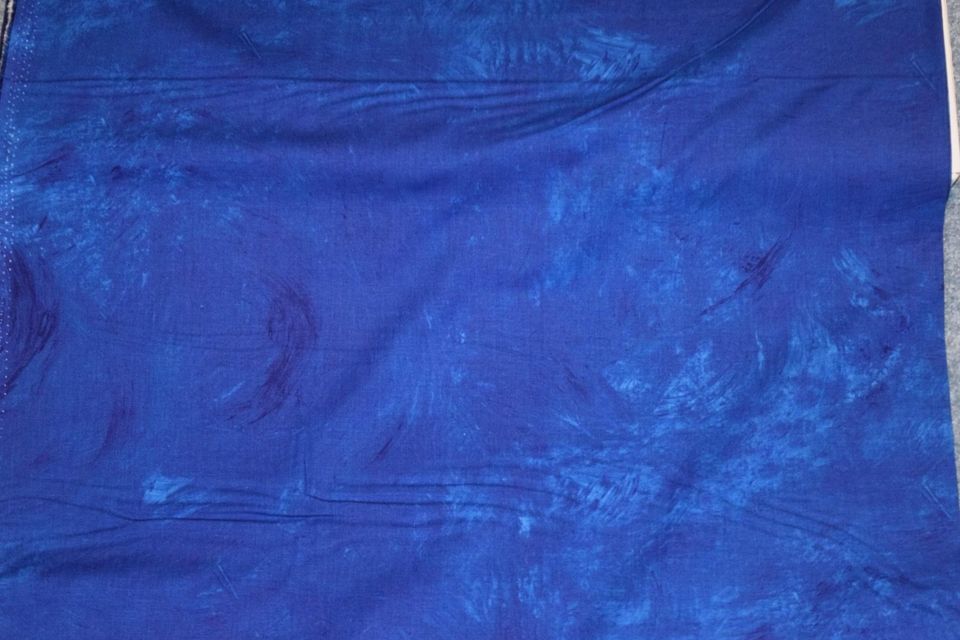 Northcott fabric - cobalt blue - free US shipping with 2 yards or more
