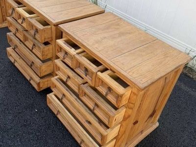 Gorgeous wood nightstands