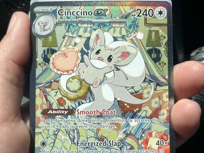 Pokemon SIR Cinccino ex 119/086