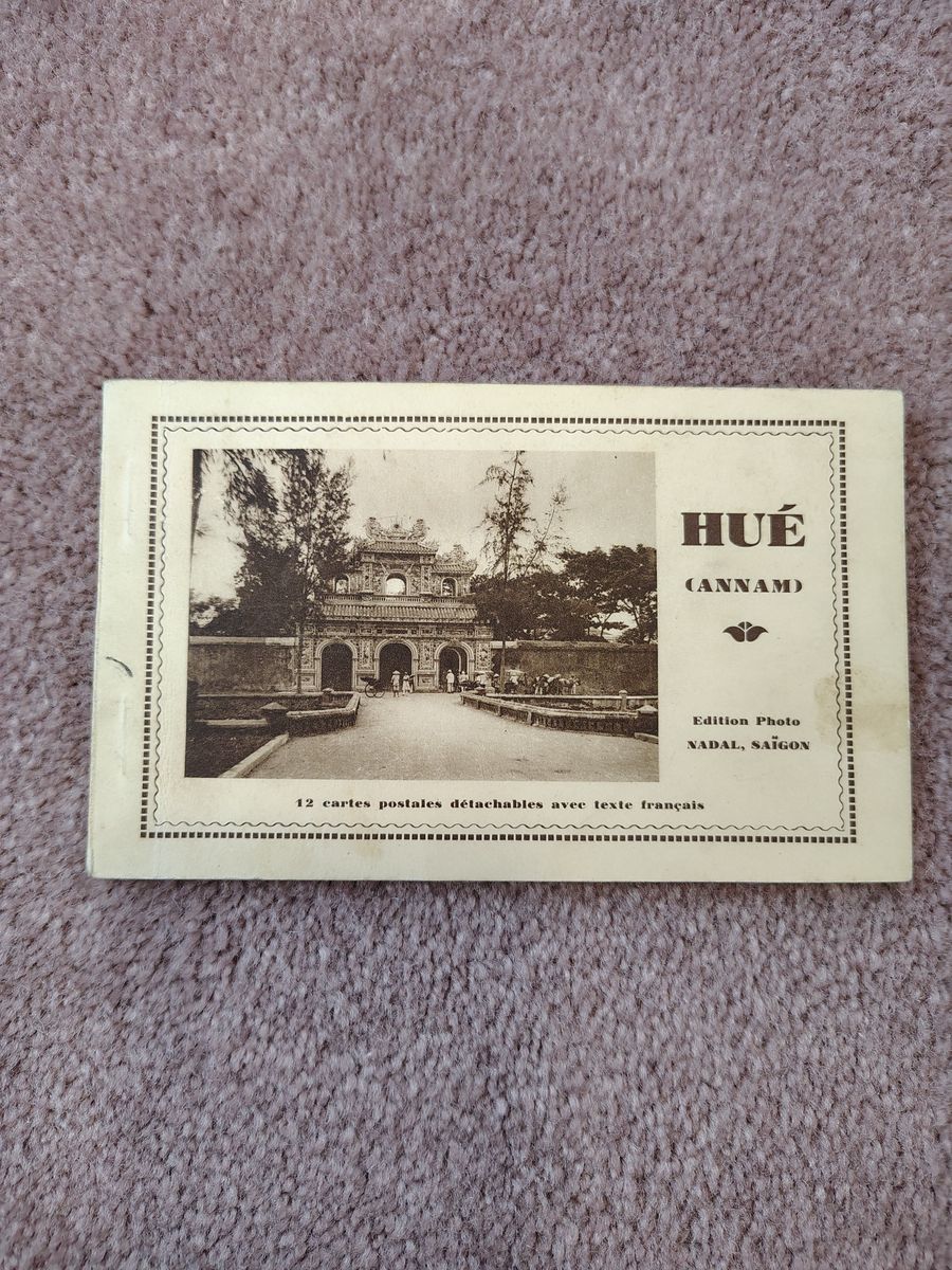 Vintage Vietnam postcard