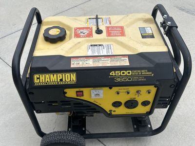 Champion 4500 Generator