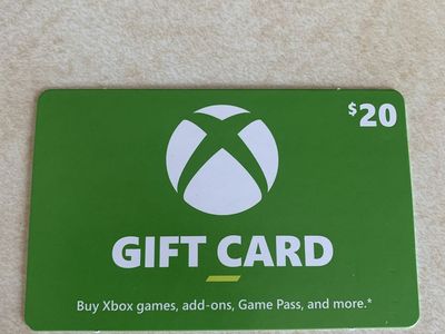 Xbox $20 Digital Gift Card