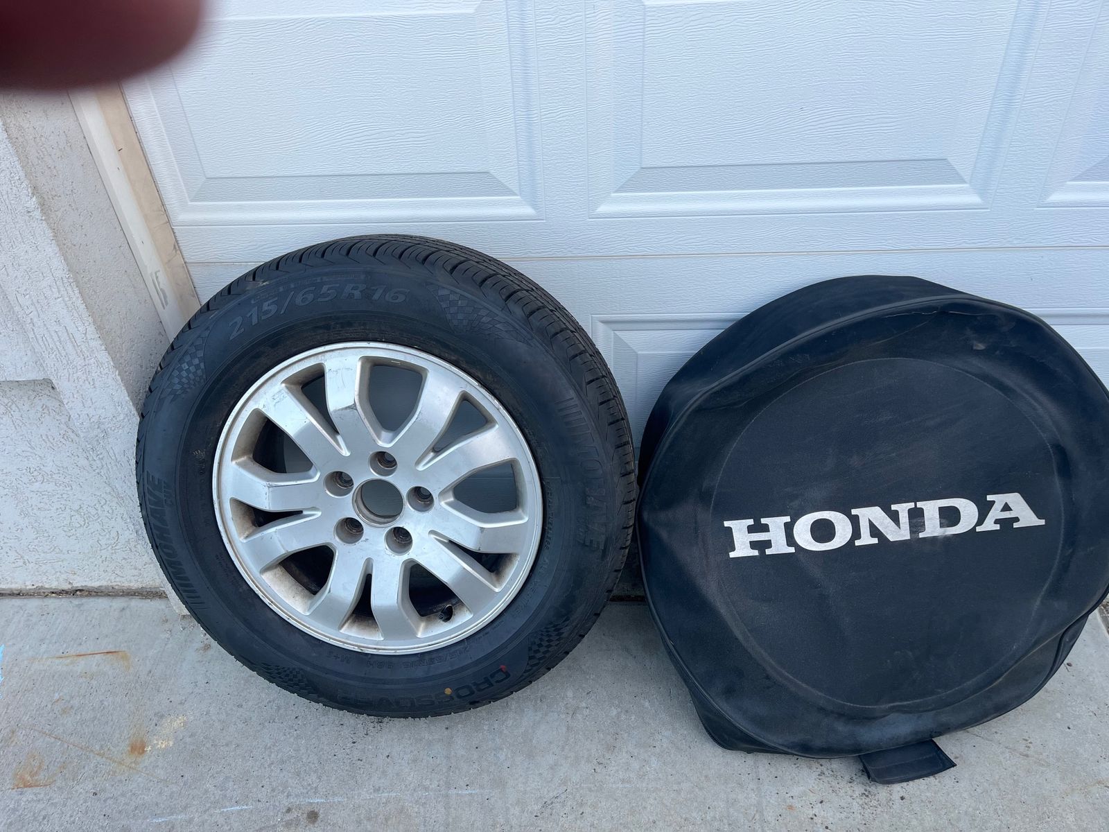 Honda Spare wheel and Tire with cover