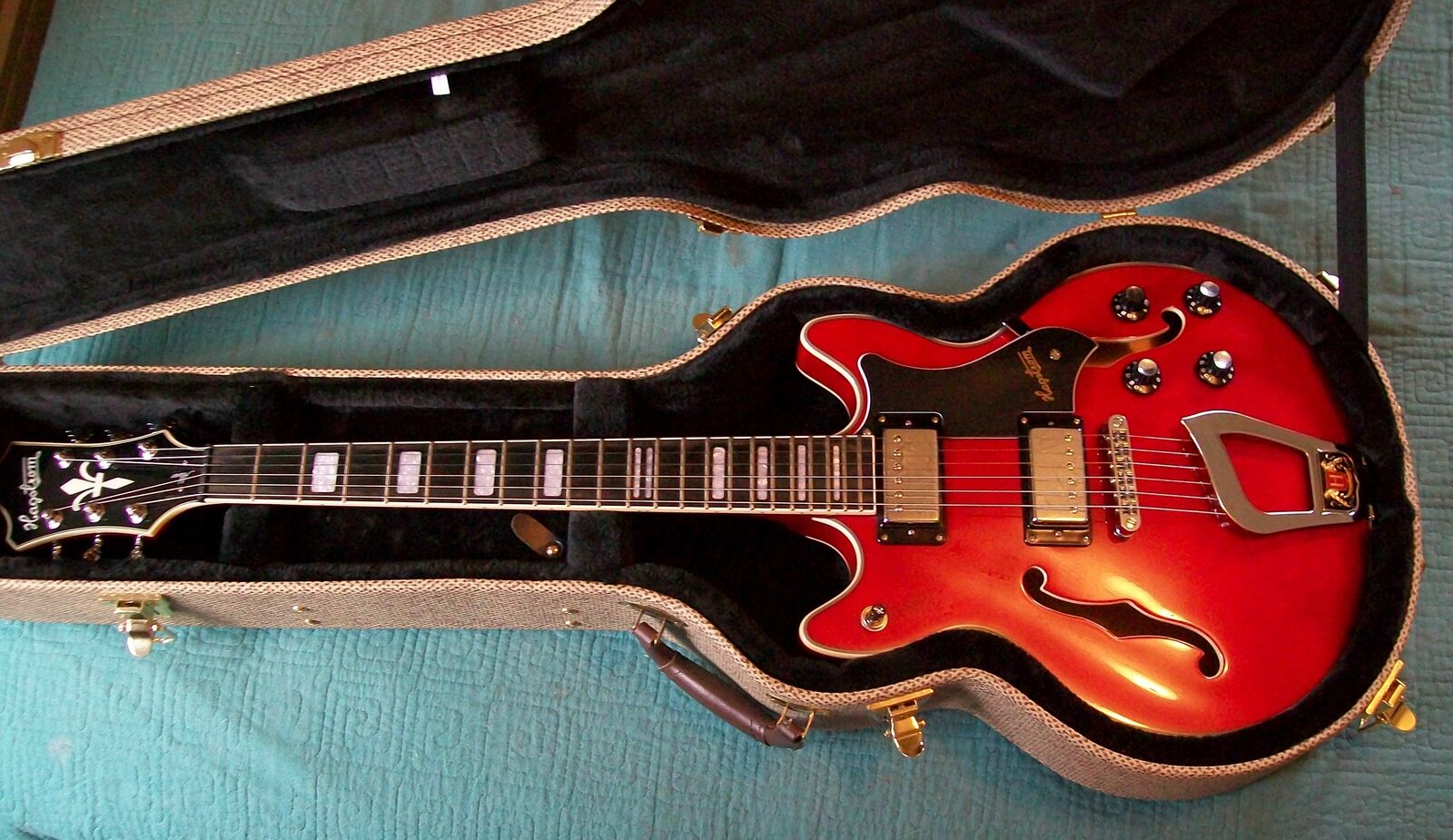 Hagstrom Alvar with Hagstrom hard case