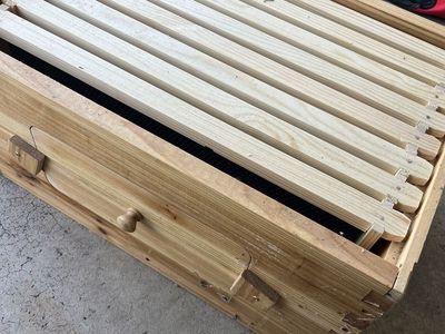 New 8 Frame Deep Langstroth Hive with Frames