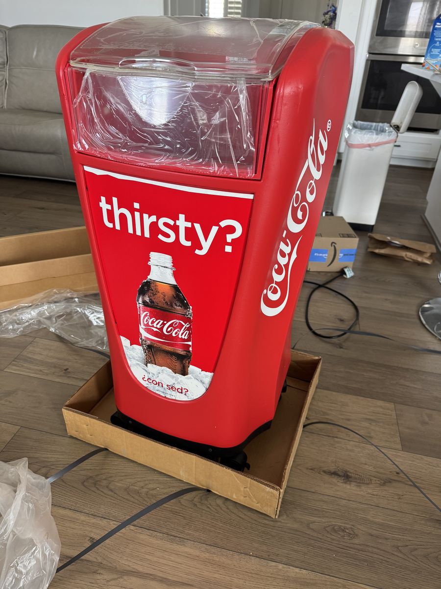 Coca-Cola Refrigerated Contour Cooler