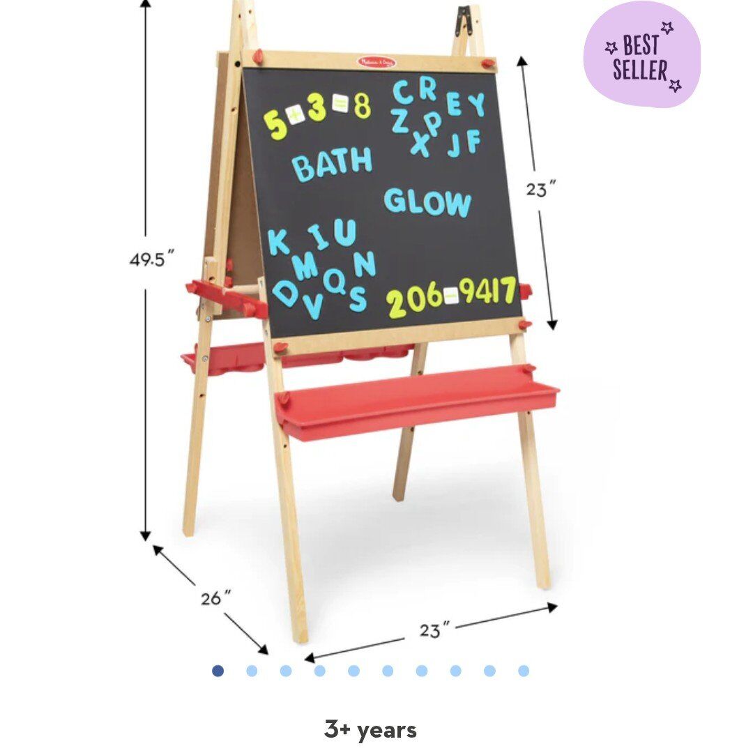 Melissa & Doug Magnetic Art Easel & Accessories!