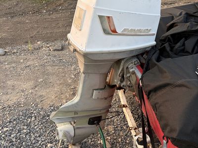 1970s Evinrude 65 HP Outboard Motor