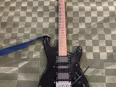 1986 Ibanez Roadstar II RG450BK (Made in Japan) – Upgraded Player – Ibanez Hard Case