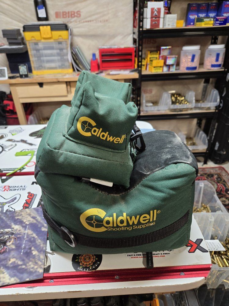 Caldwell DeadShot Front and Rear Shooting Rest Bags Set - Green
