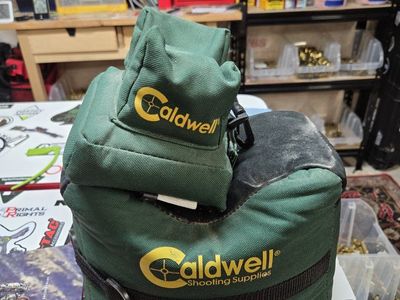 Caldwell DeadShot Front and Rear Shooting Rest Bags Set - Green