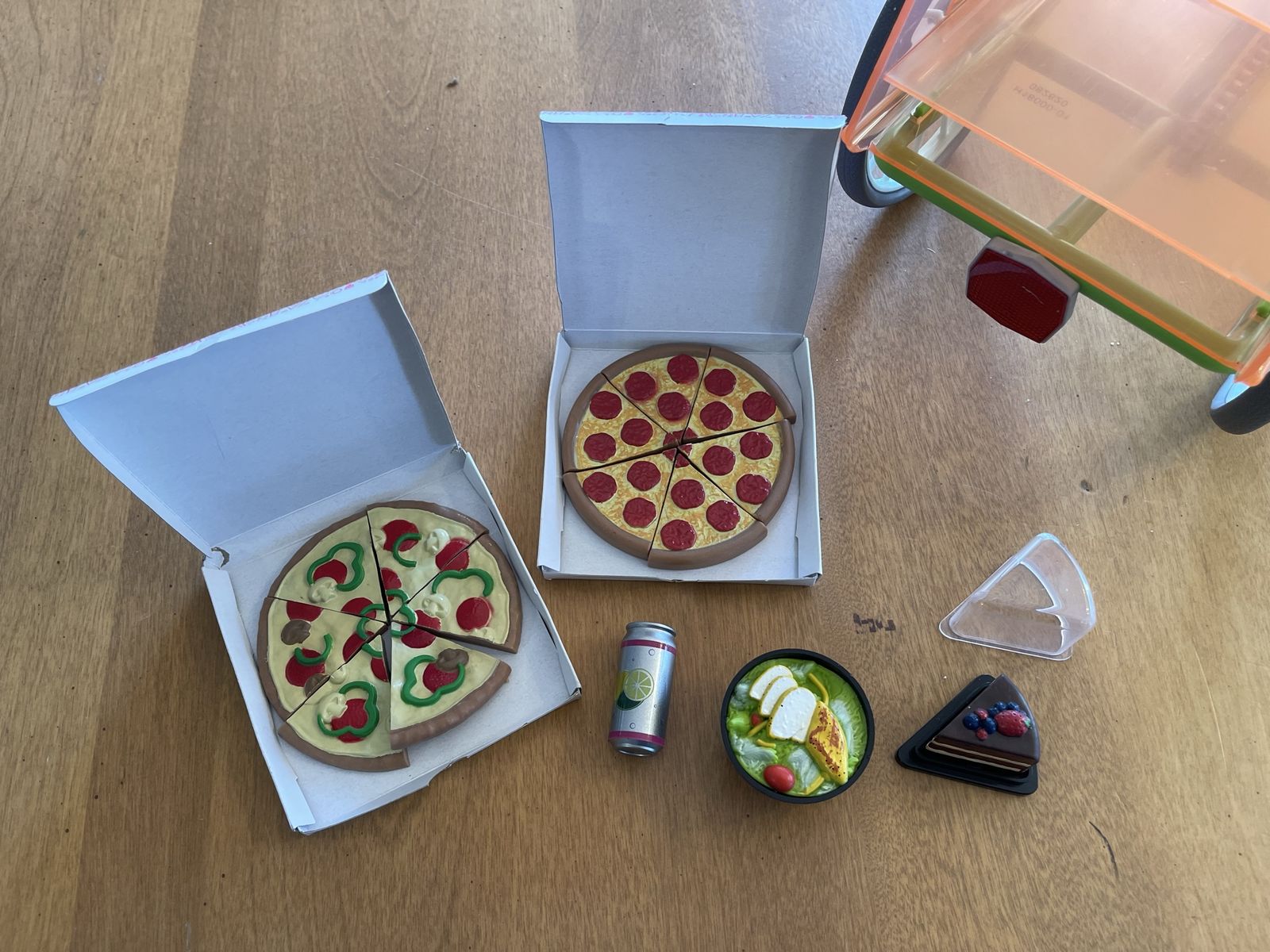 Our Generation Delivery Bike & Play Food Set