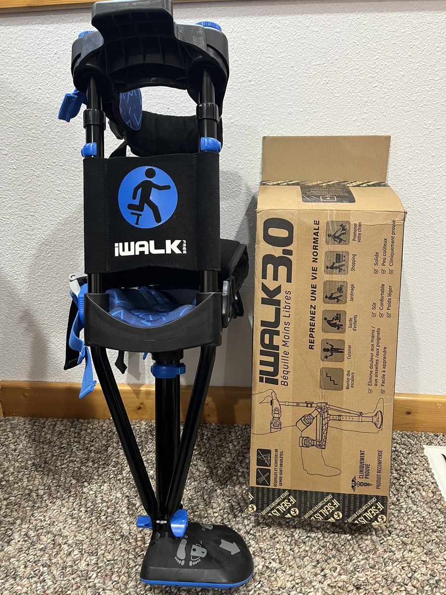 iWALK 3.0 Hands Free Crutch - Like New