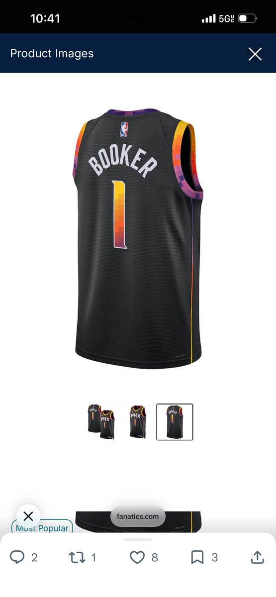 Devin Booker Jersey Brand New