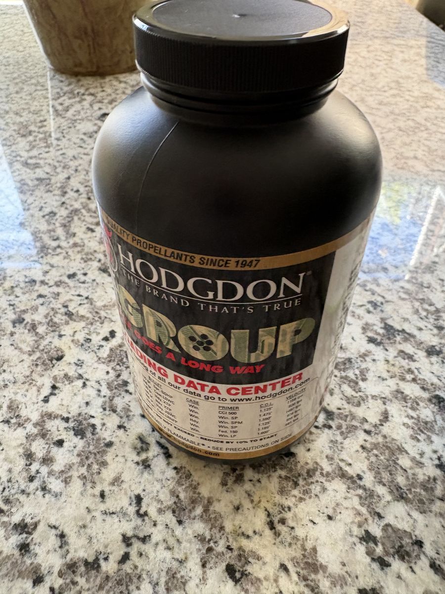 Hodgdon H4895 Smokeless Powder for Reloading - 1lb Container, Quality Propellant