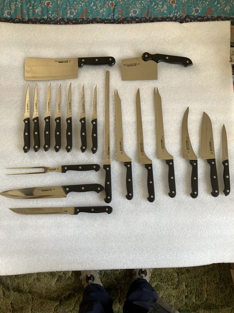 Showtime Six Star Knife Set Stainless