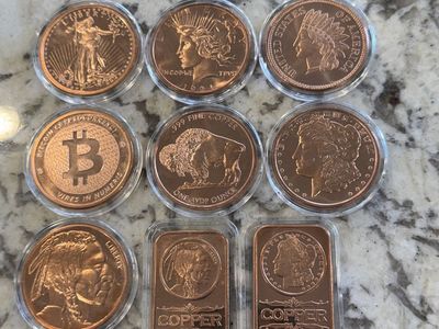 1 oz Copper Bullion & Bars