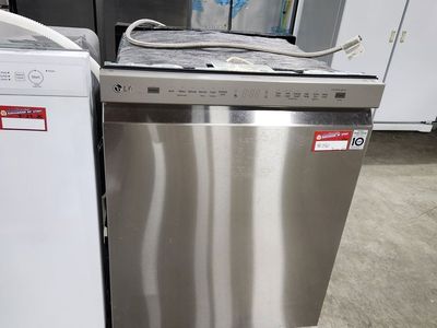 NICE LG STAINLESS STEEL DISHWASHER! WITH A FULL WARRANTY