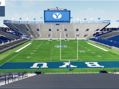 BYU vs Utah Tech - 2 First Row Upper Tickets