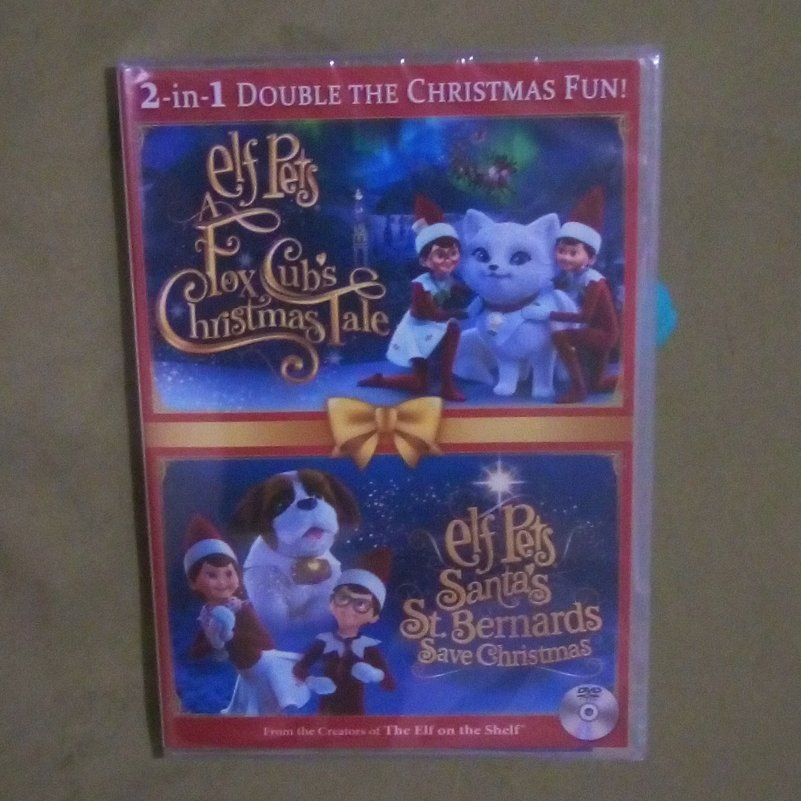 The Elf on the Shelf Pets 2-in-1 Double Movie DVD