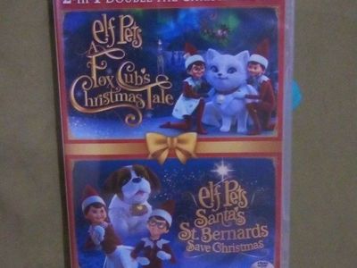 The Elf on the Shelf Pets 2-in-1 Double Movie DVD