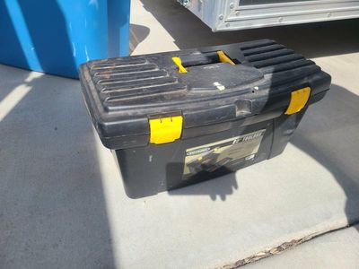 toolbox with tools