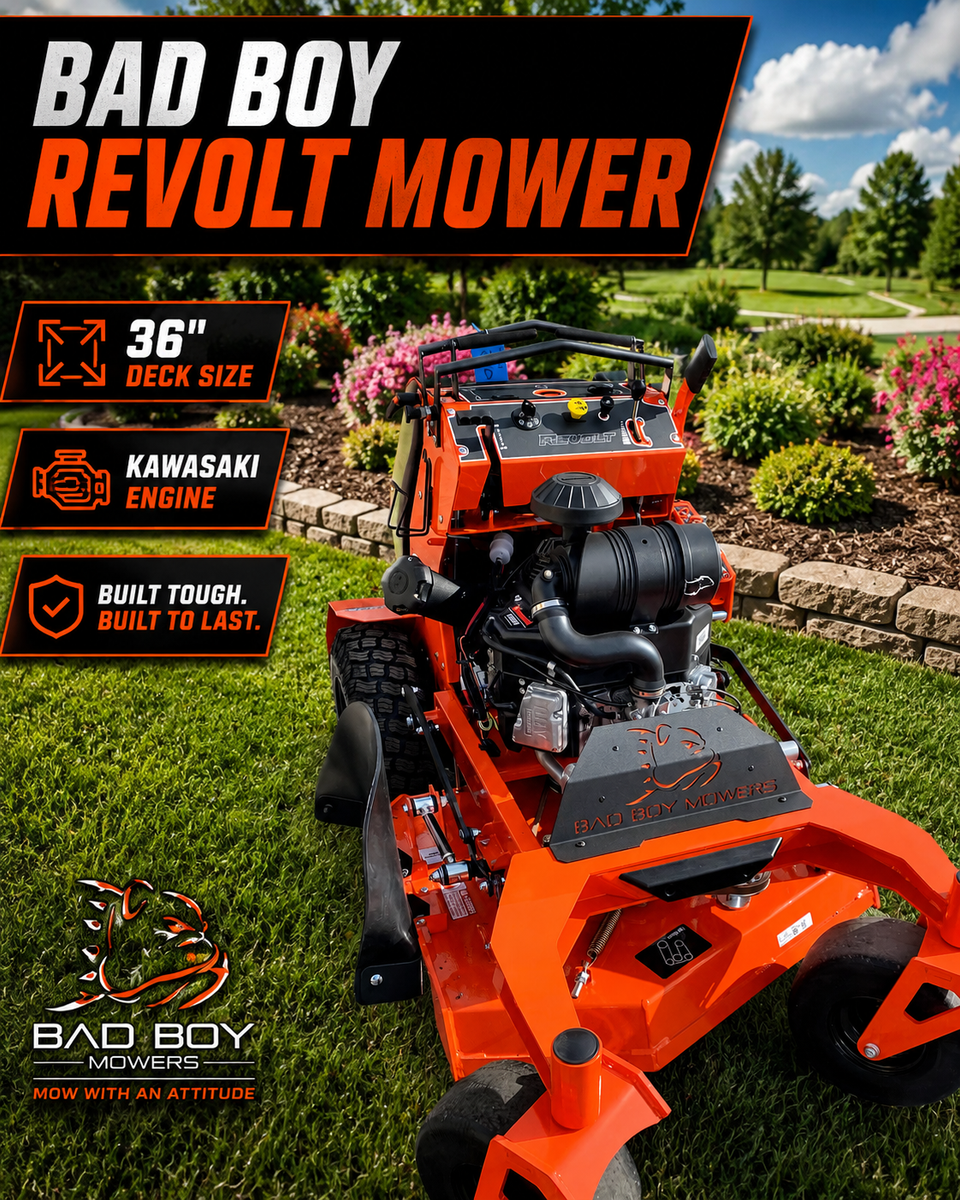 Bad Boy Revolt Mower 36" W/Kawasaki Engine