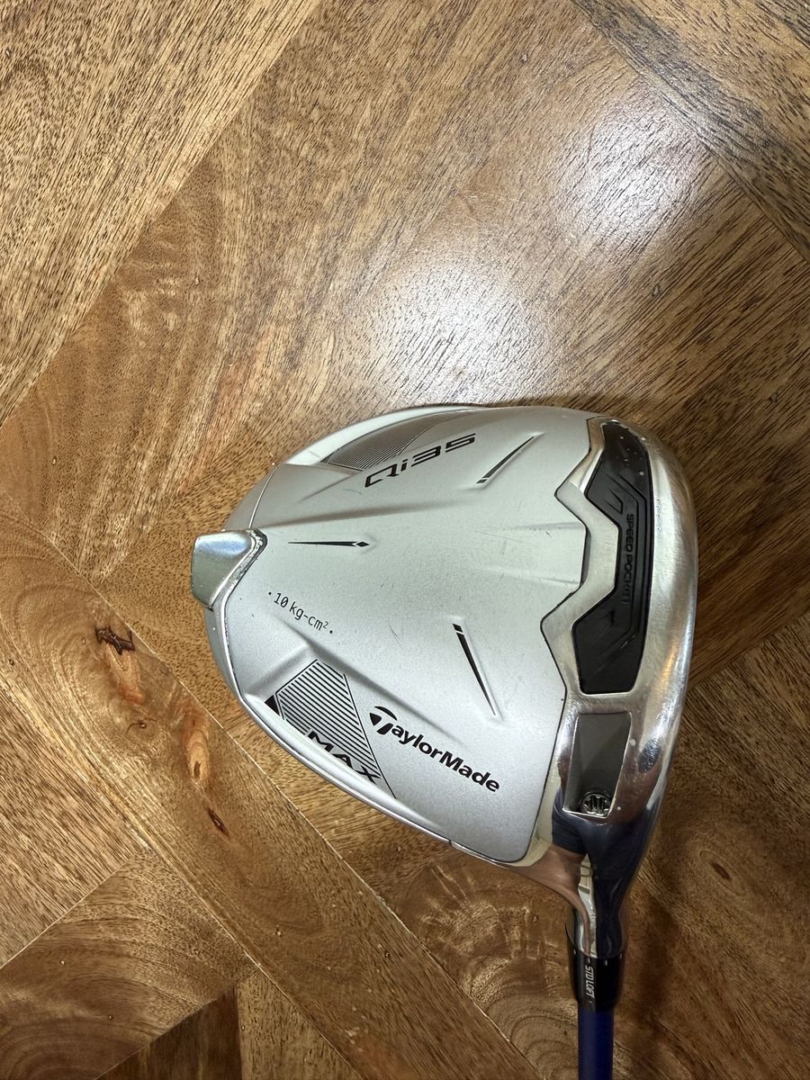 TaylorMade Qi35 Max silver driver, 10.5°, Ventus Velcrore shaft