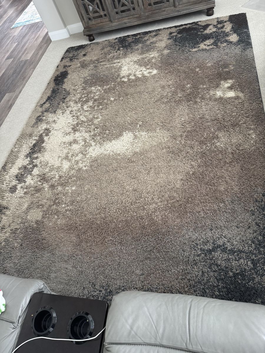 Brown Area Rug -  7ft 10 in x 10 ft 9 in.