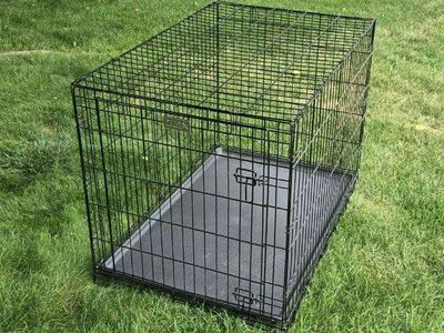42" XL Petco Metal Dog Pet Kennel Cage Crate Folds