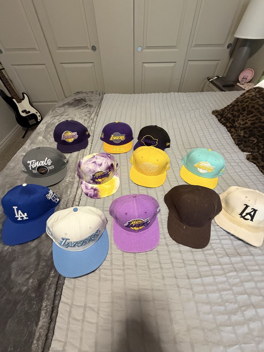 Los Angeles Lakers & Dodgers New Era Hats (Snapback & Fitted)