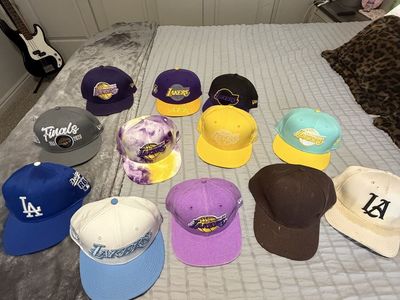Los Angeles Lakers & Dodgers New Era Hats (Snapback & Fitted)