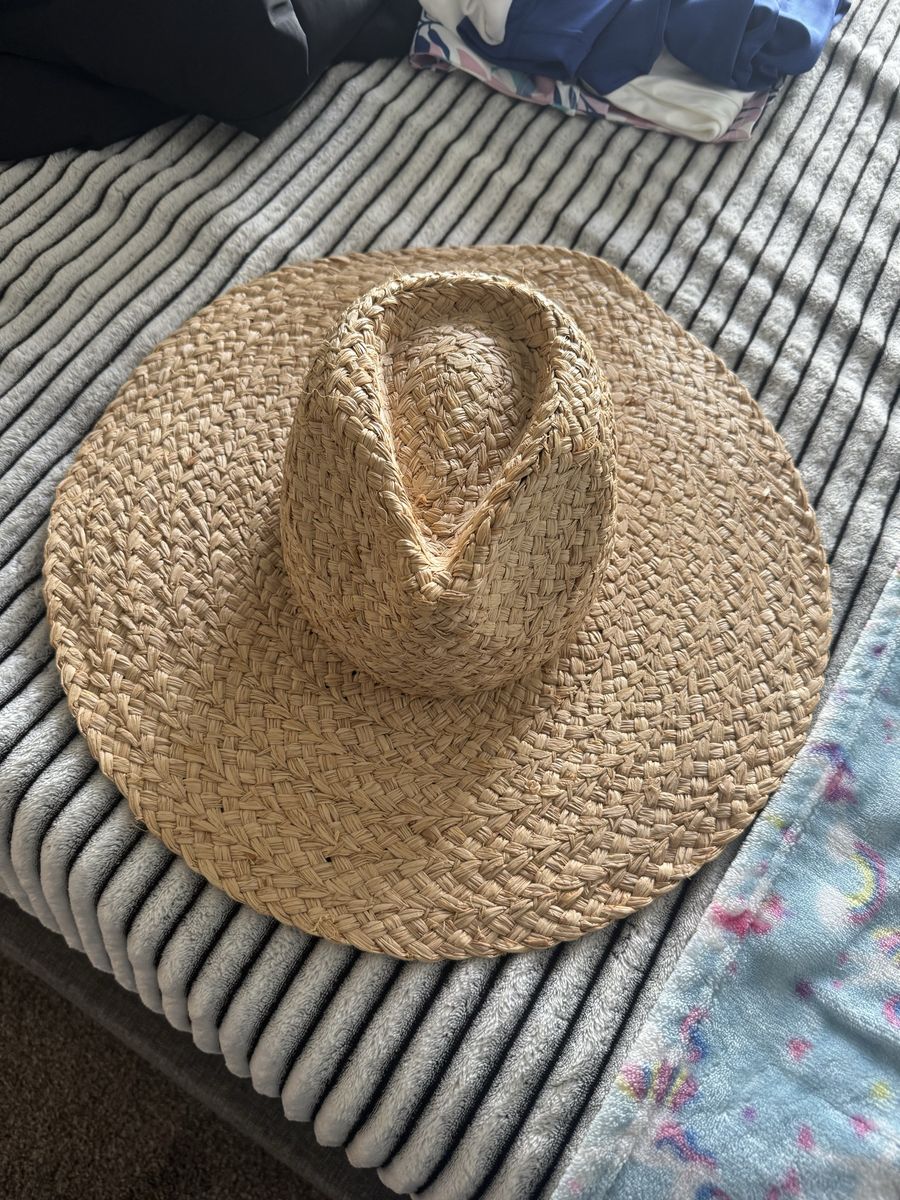Billabong Seamist Natural Wide Brim Straw Sun Hat - New with Tags, JAHW28SE, One Size