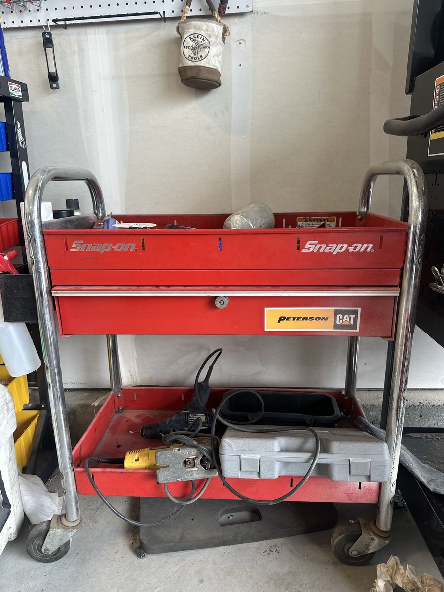 Snap-on Single Drawer Locking Rolling Tool Cart