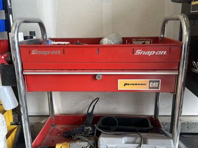 Snap-on Single Drawer Locking Rolling Tool Cart