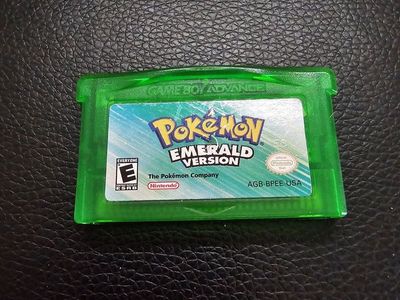 Pokemon (Pokémon): Emerald Version (Nintendo Game Boy Advance, GBA, 2005) Authentic, Save Tested - Cartridge ONLY - New Battery