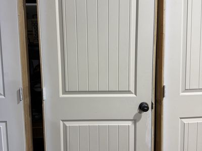 Interior Doors Pre-hung White Panel Style Used