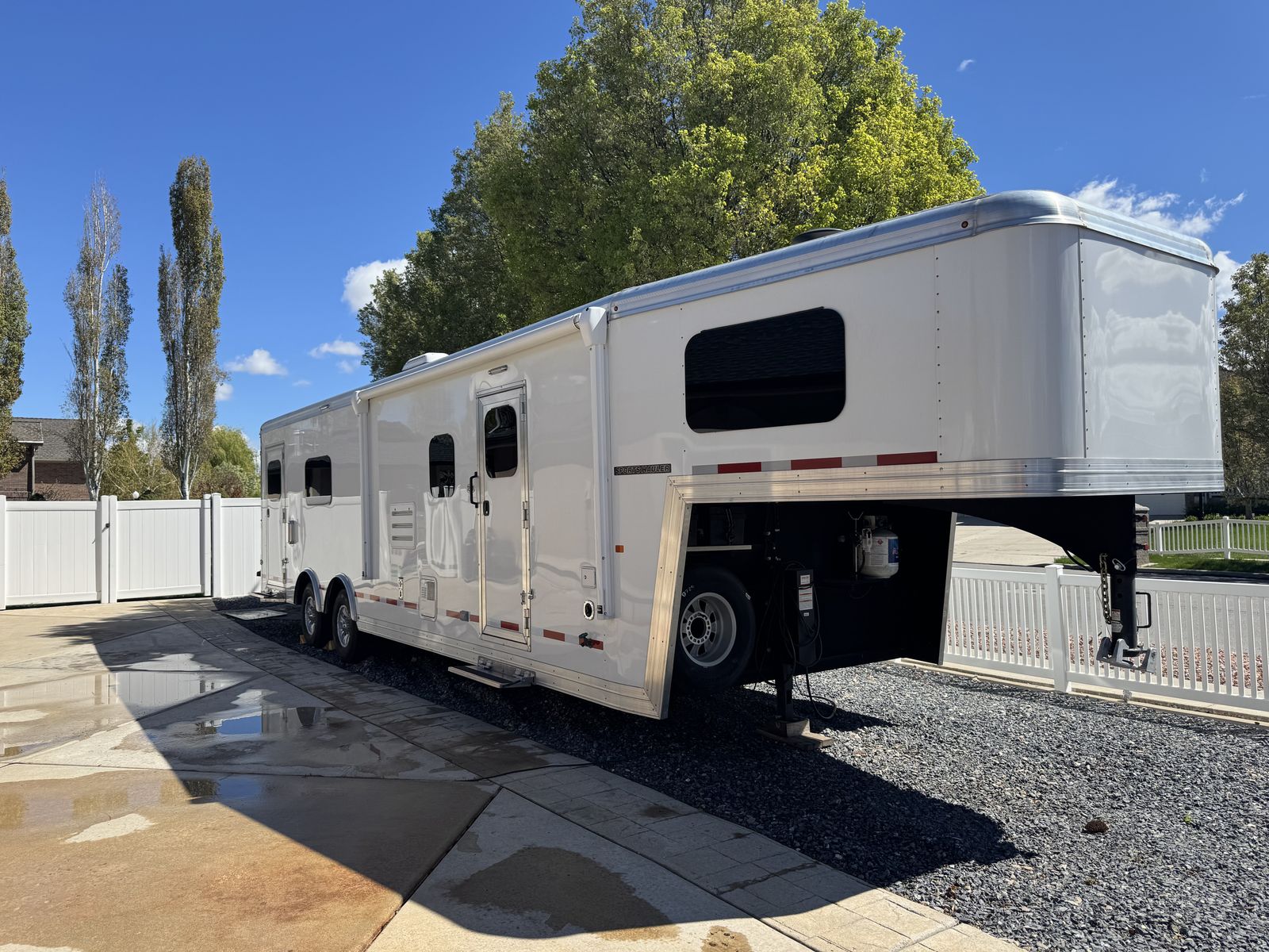 2020 Logan Coach Sport Hauler 16' Garage