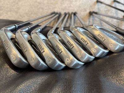 Lynx golf Clubs and Bag, Etc
