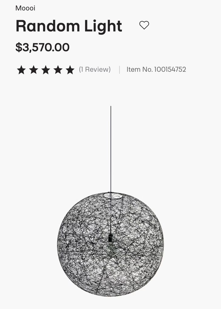 Mooi Random Light Design Within Reach Pendant Ligh