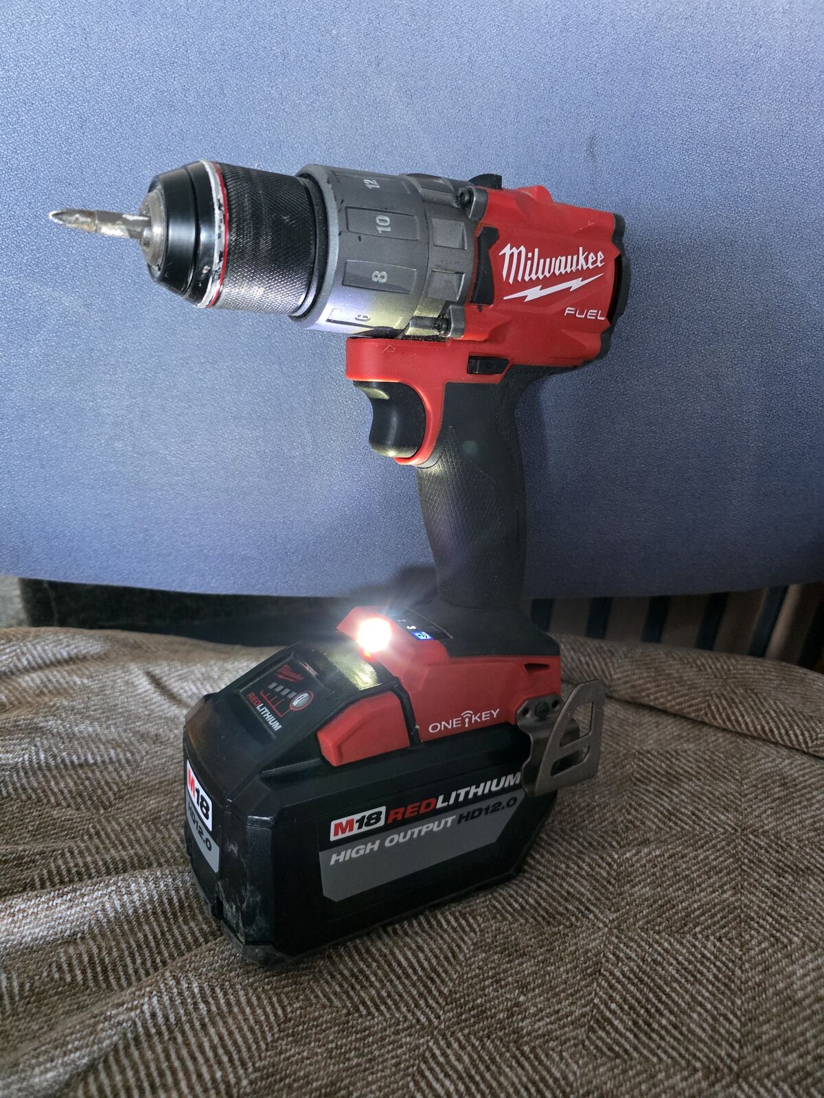 Milwaukee 1/2in Driver +HO Battery combo
