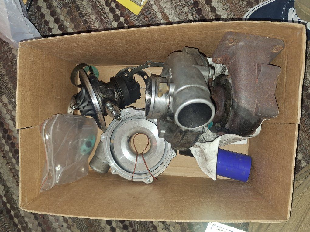 old turbo and turbo parts (bad)