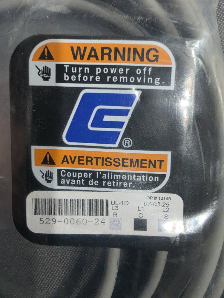 Copeland 529-0060-24 Cable Molded Plug Compressor